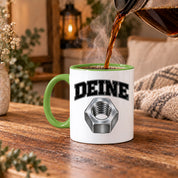 Tasse Deine Mutter Kfz Mechaniker Humor lustige Werkstatt Kaffeetasse Geschenk für Schrauber Automechaniker Kollegen Geburtstag Weihnachten 330 ml