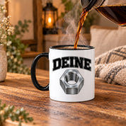 Tasse Deine Mutter Kfz Mechaniker Humor lustige Werkstatt Kaffeetasse Geschenk für Schrauber Automechaniker Kollegen Geburtstag Weihnachten 330 ml