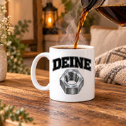 Tasse Deine Mutter Kfz Mechaniker Humor lustige Werkstatt Kaffeetasse Geschenk für Schrauber Automechaniker Kollegen Geburtstag Weihnachten 330 ml