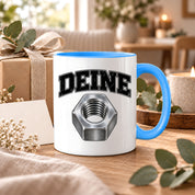 Tasse Deine Mutter Kfz Mechaniker Humor lustige Werkstatt Kaffeetasse Geschenk für Schrauber Automechaniker Kollegen Geburtstag Weihnachten 330 ml
