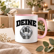 Tasse Deine Mutter Kfz Mechaniker Humor lustige Werkstatt Kaffeetasse Geschenk für Schrauber Automechaniker Kollegen Geburtstag Weihnachten 330 ml