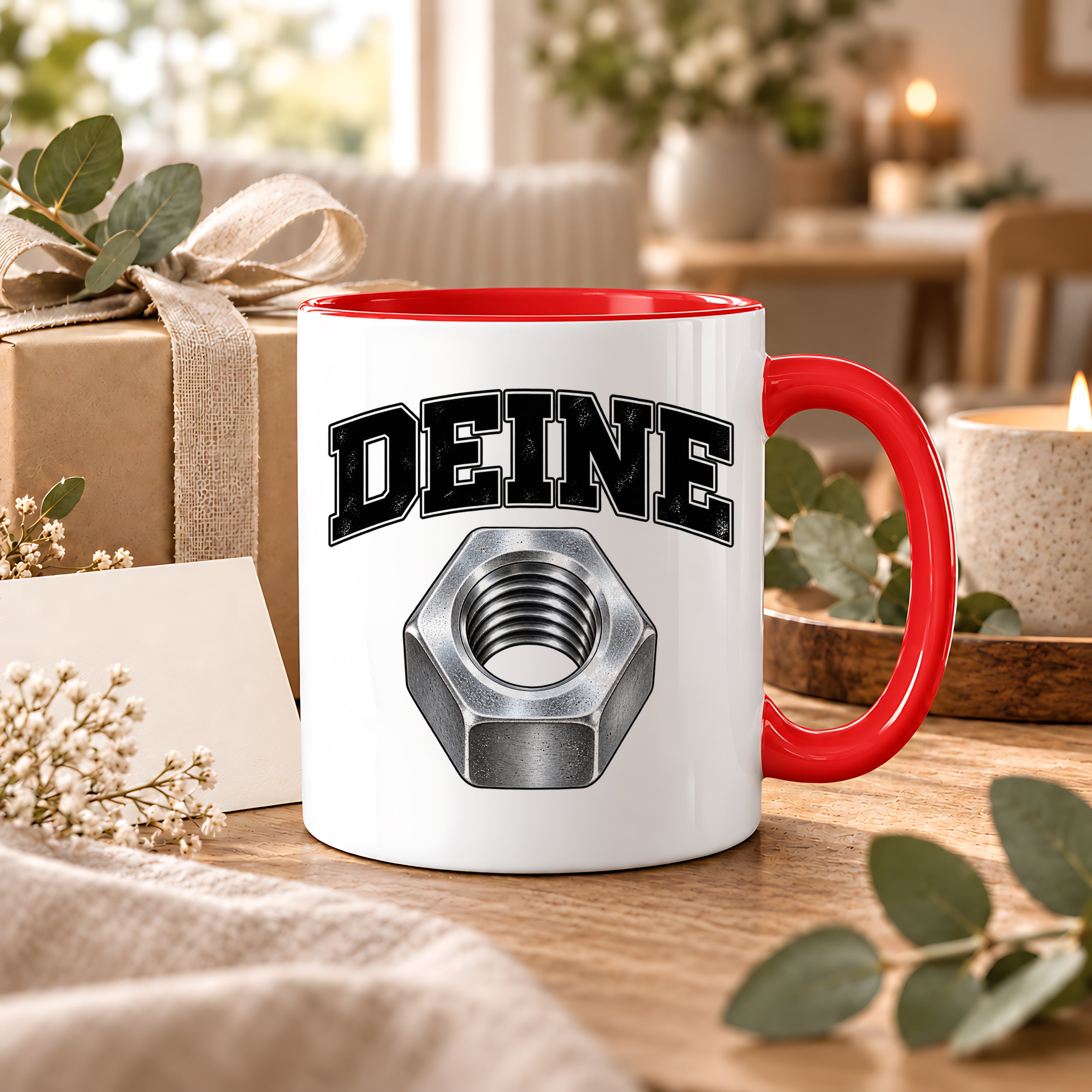 Tasse Deine Mutter Kfz Mechaniker Humor lustige Werkstatt Kaffeetasse Geschenk für Schrauber Automechaniker Kollegen Geburtstag Weihnachten 330 ml