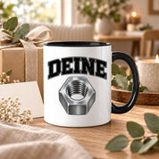 Tasse Deine Mutter Kfz Mechaniker Humor lustige Werkstatt Kaffeetasse Geschenk für Schrauber Automechaniker Kollegen Geburtstag Weihnachten 330 ml