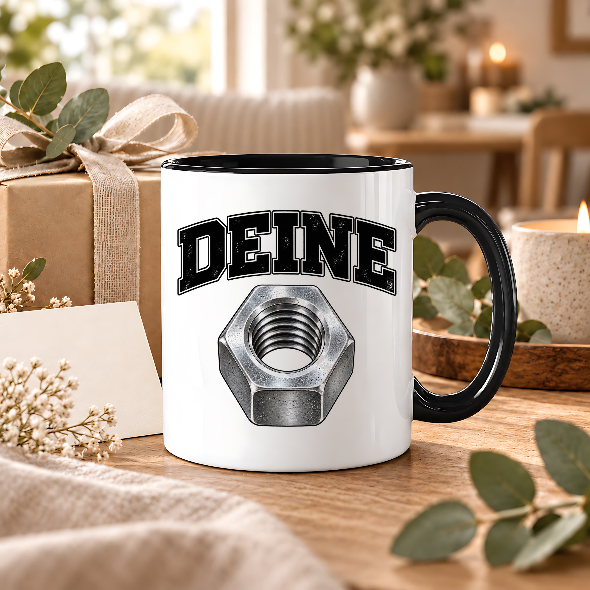 Tasse Deine Mutter Kfz Mechaniker Humor lustige Werkstatt Kaffeetasse Geschenk für Schrauber Automechaniker Kollegen Geburtstag Weihnachten 330 ml