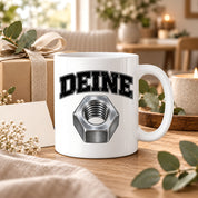 Tasse Deine Mutter Kfz Mechaniker Humor lustige Werkstatt Kaffeetasse Geschenk für Schrauber Automechaniker Kollegen Geburtstag Weihnachten 330 ml