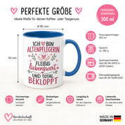 Altenpflegerin Tasse Geschenk 330 ml lustiger Spruch Pflege Altenpflege Geburtstag Weihnachten Kollegin