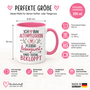 Altenpflegerin Tasse Geschenk 330 ml lustiger Spruch Pflege Altenpflege Geburtstag Weihnachten Kollegin