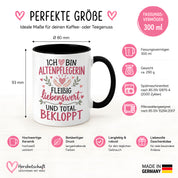 Altenpflegerin Tasse Geschenk 330 ml lustiger Spruch Pflege Altenpflege Geburtstag Weihnachten Kollegin