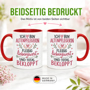 Altenpflegerin Tasse Geschenk 330 ml lustiger Spruch Pflege Altenpflege Geburtstag Weihnachten Kollegin