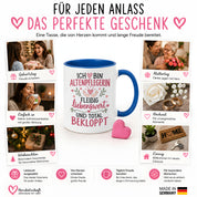 Altenpflegerin Tasse Geschenk 330 ml lustiger Spruch Pflege Altenpflege Geburtstag Weihnachten Kollegin