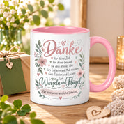 Danke Lehrerin Lehrer Tasse 330 ml Abschiedsgeschenk Schule Schuljahresende Dankeschön Keramiktasse mit Spruch