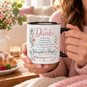 Danke Lehrerin Lehrer Tasse 330 ml Abschiedsgeschenk Schule Schuljahresende Dankeschön Keramiktasse mit Spruch