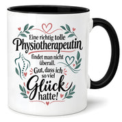 Tasse Physiotherapeutin Danke Geschenk beste Physiotherapeutin lustige Kaffeetasse Praxis Geburtstag Weihnachten 330 ml