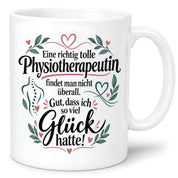Tasse Physiotherapeutin Danke Geschenk beste Physiotherapeutin lustige Kaffeetasse Praxis Geburtstag Weihnachten 330 ml