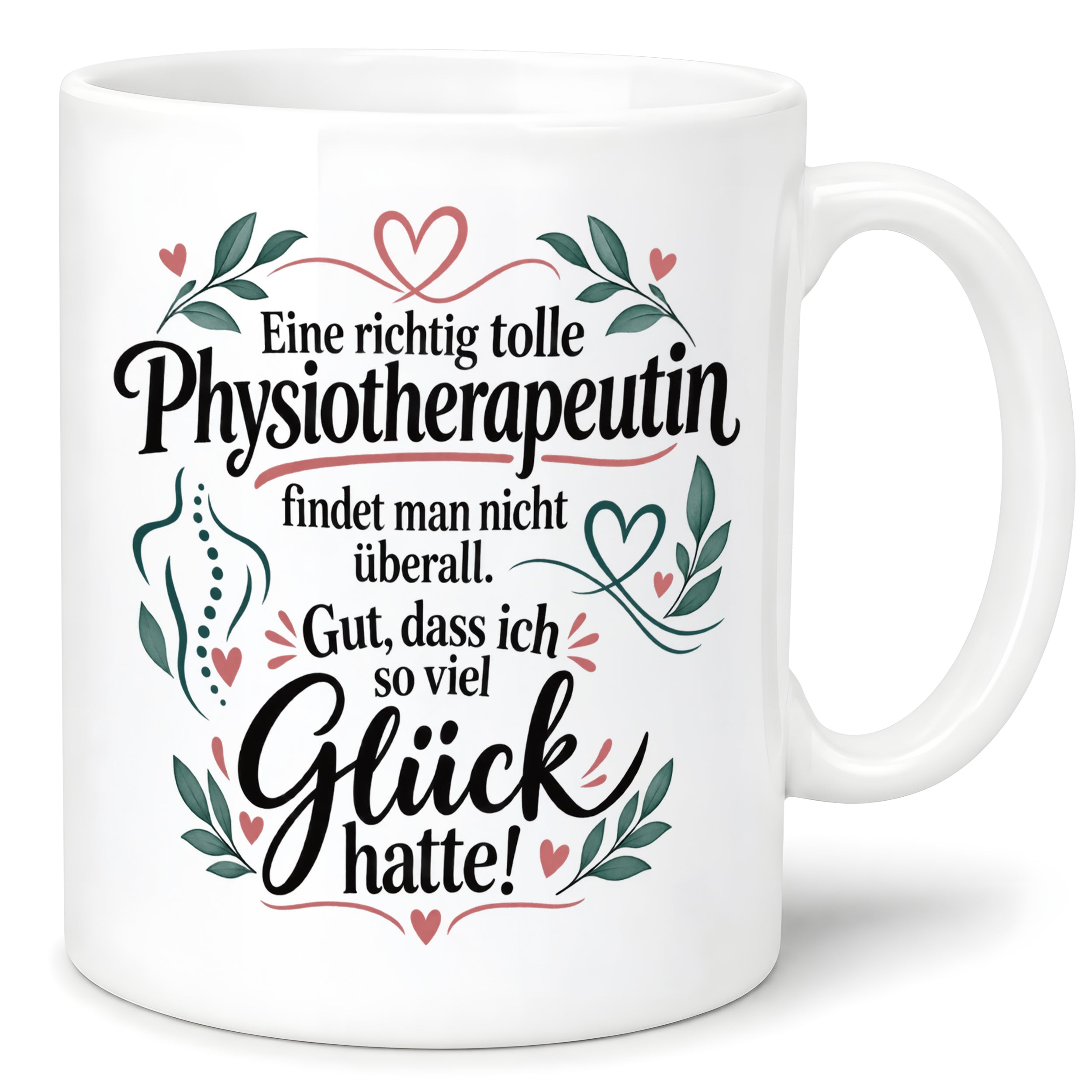 Tasse Physiotherapeutin Danke Geschenk beste Physiotherapeutin lustige Kaffeetasse Praxis Geburtstag Weihnachten 330 ml