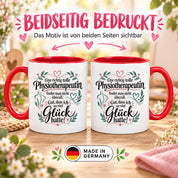 Tasse Physiotherapeutin Danke Geschenk beste Physiotherapeutin lustige Kaffeetasse Praxis Geburtstag Weihnachten 330 ml