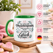 Tasse Physiotherapeutin Danke Geschenk beste Physiotherapeutin lustige Kaffeetasse Praxis Geburtstag Weihnachten 330 ml