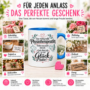 Tasse Physiotherapeutin Danke Geschenk beste Physiotherapeutin lustige Kaffeetasse Praxis Geburtstag Weihnachten 330 ml