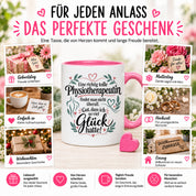 Tasse Physiotherapeutin Danke Geschenk beste Physiotherapeutin lustige Kaffeetasse Praxis Geburtstag Weihnachten 330 ml