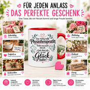 Tasse Physiotherapeutin Danke Geschenk beste Physiotherapeutin lustige Kaffeetasse Praxis Geburtstag Weihnachten 330 ml