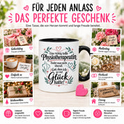 Tasse Physiotherapeutin Danke Geschenk beste Physiotherapeutin lustige Kaffeetasse Praxis Geburtstag Weihnachten 330 ml