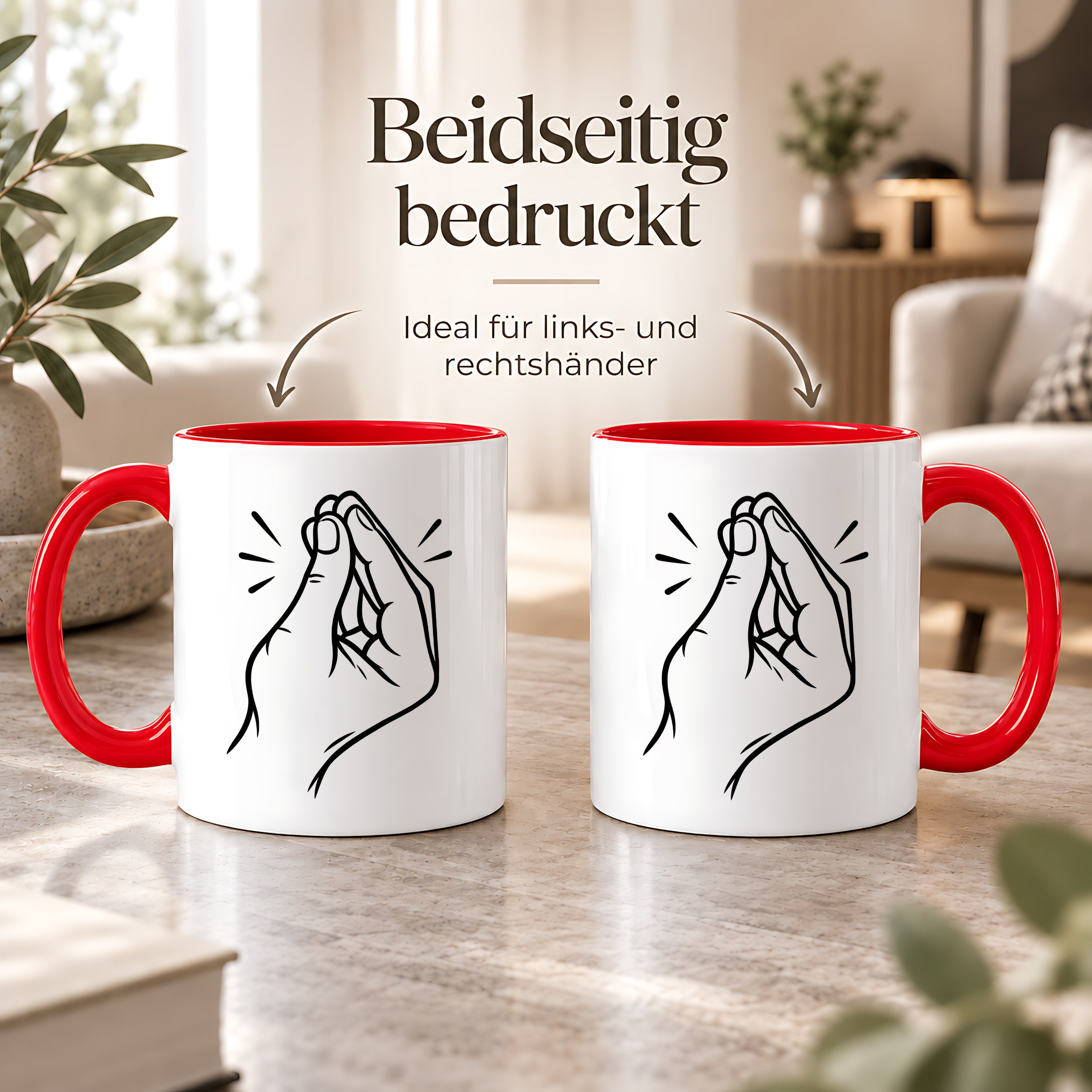 Italienische Geste Tasse 330 ml Italien Geschenk Keramiktasse Handzeichen lustig für Italien Fans Geburtstag Weihnachten
