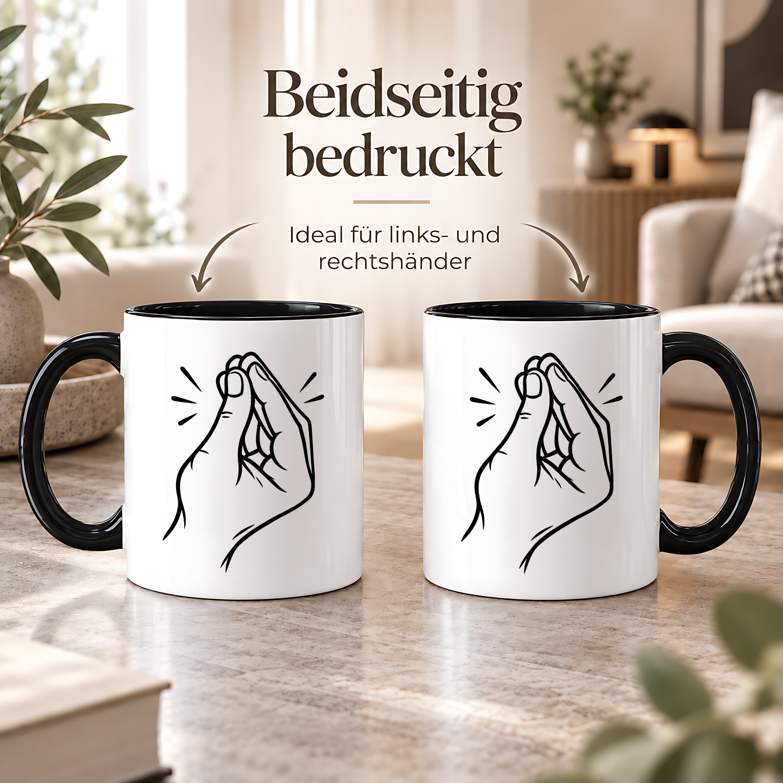 Italienische Geste Tasse 330 ml Italien Geschenk Keramiktasse Handzeichen lustig für Italien Fans Geburtstag Weihnachten
