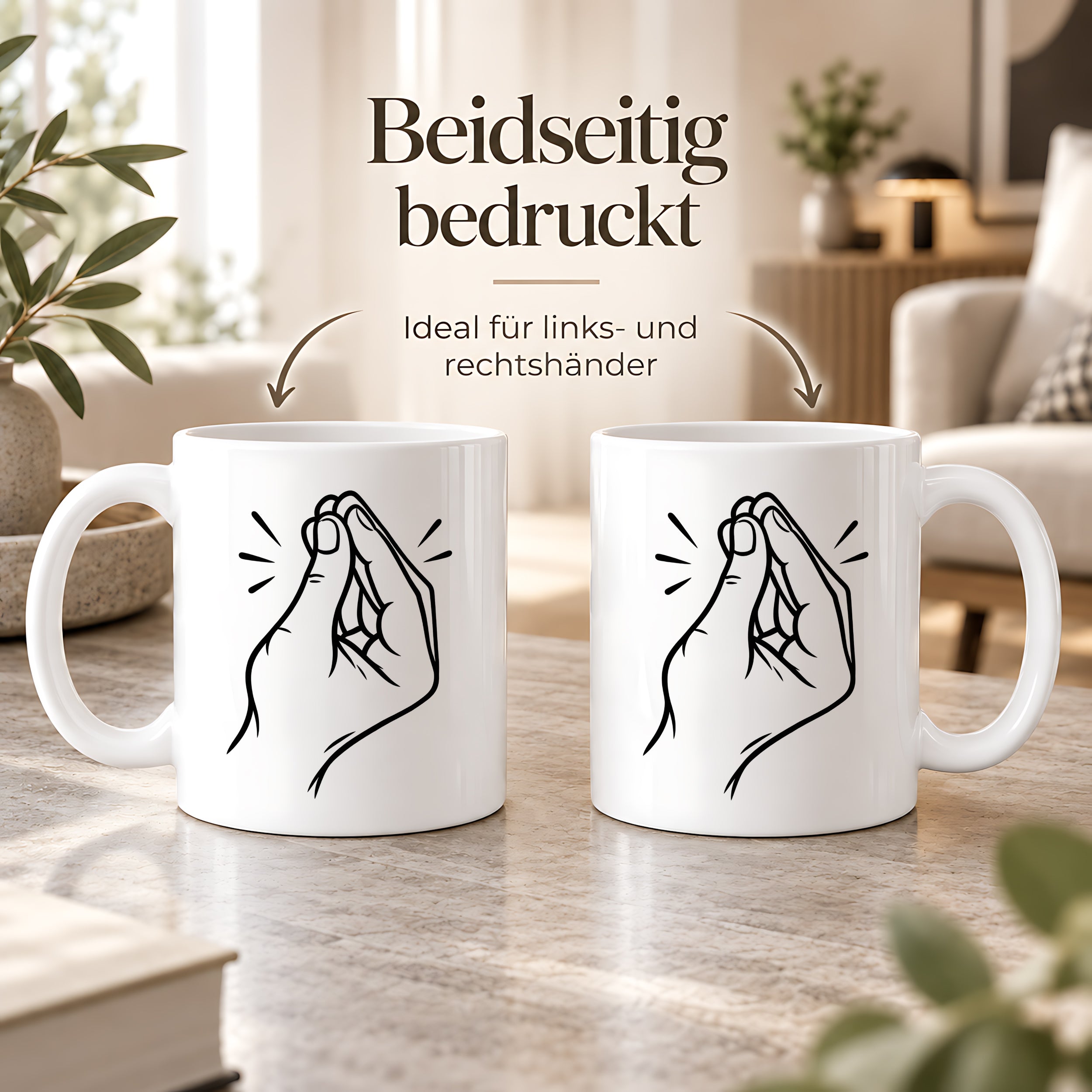 Italienische Geste Tasse 330 ml Italien Geschenk Keramiktasse Handzeichen lustig für Italien Fans Geburtstag Weihnachten