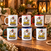 Eier Dealer Tasse Huhn Geschenk 330 ml lustige Keramiktasse für Hühnerhalter Geflügel Fans Geburtstag Weihnachten