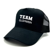 Trucker Cap in Mesh Optik - Team Glühwein - Farbwahl | Unisex | OneSize durch verstellbaren Klipp-Verschluss