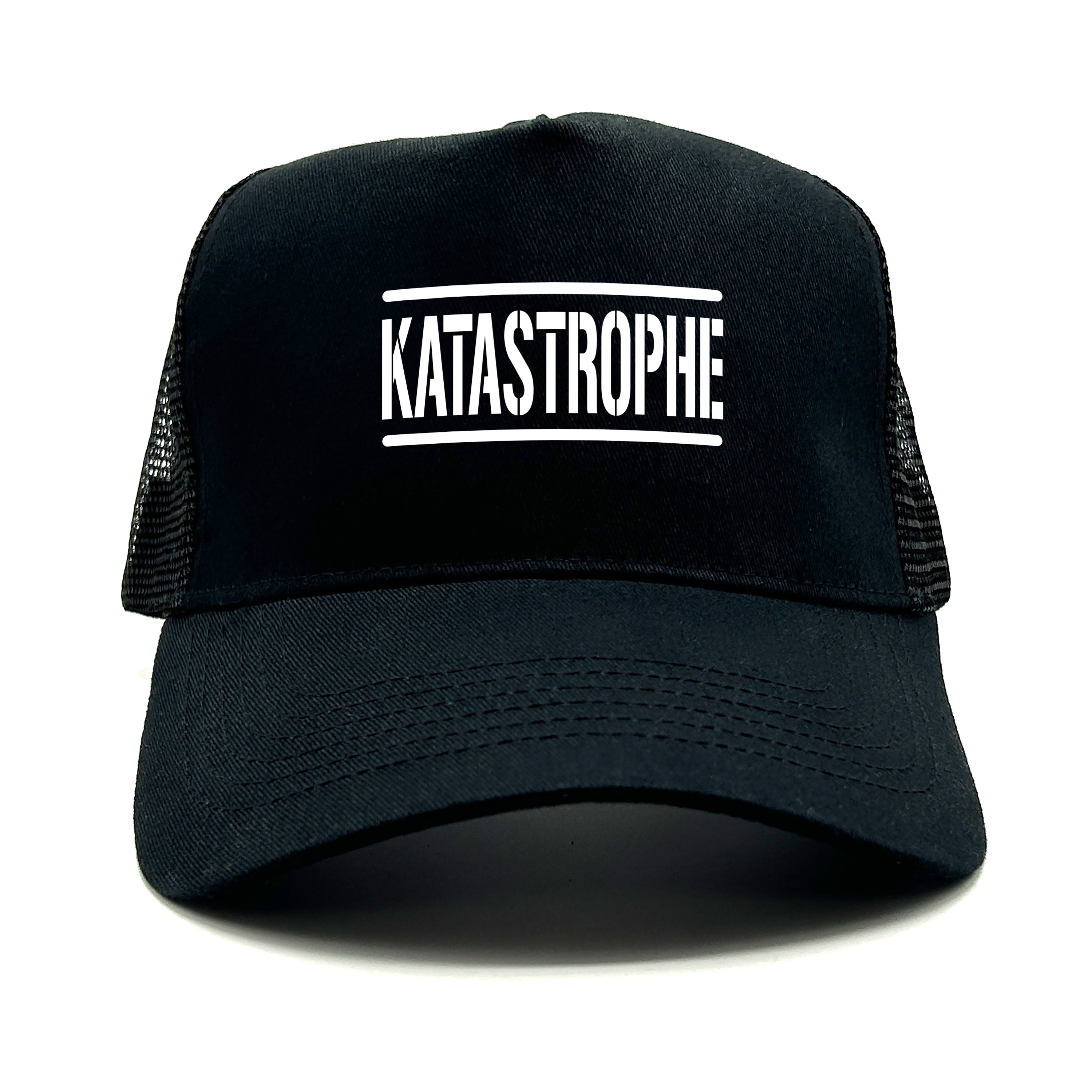 Trucker Cap in Mesh Optik - KATASTROPHE - Farbwahl | Unisex | OneSize durch verstellbaren Klipp-Verschluss