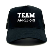 Trucker Cap in Mesh Optik - TEAM Après-Ski - Farbwahl | Unisex | OneSize durch verstellbaren Klipp-Verschluss