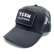 Trucker Mesh Cap mit Patch - Team Glühwein - Farbwahl | Unisex | OneSize durch verstellbaren Klipp-Verschluss