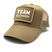 Trucker Mesh Cap mit Patch - Team Glühwein - Farbwahl | Unisex | OneSize durch verstellbaren Klipp-Verschluss