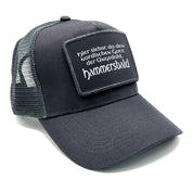 Trucker Mesh Cap mit Patch - Hammersbald - Farbwahl | Unisex | OneSize durch verstellbaren Klipp-Verschluss