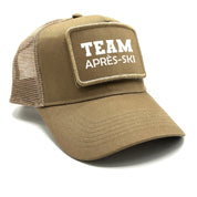 Trucker Mesh Cap mit Patch - TEAM Après-Ski - Farbwahl | Unisex | OneSize durch verstellbaren Klipp-Verschluss