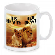 Tasse mit Motiv - His Beauty-Her Beast