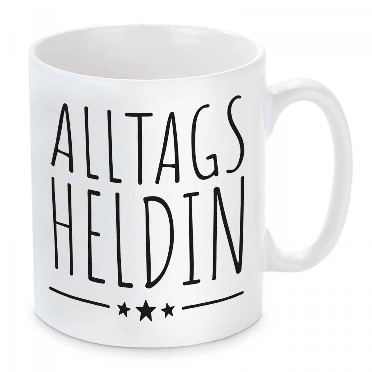 Tasse mit Motiv - Alltagsheldin