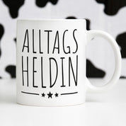 Tasse mit Motiv - Alltagsheldin