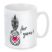 Tasse mit Motiv - For you!