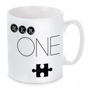 Tasse mit Motiv - HER ONE
