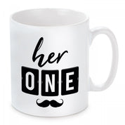 Tasse mit Motiv - HER ONE