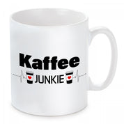 Tasse mit Motiv - Kaffee  Junkie