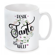Tasse mit Motiv - Beste Tante der Welt