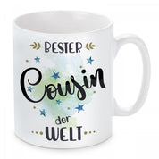 Tasse mit Motiv - Bester Cousin der Welt