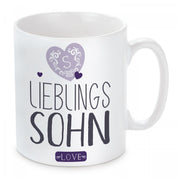 Tasse mit Motiv - Lieblingssohn LOVE