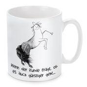 Tasse mit Motiv - Wenn der Kunde fragt, ob es auch günstiger geht...
