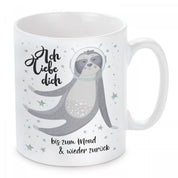 Tasse mit Motiv - Ich liebe dich bis zum Mond & wieder zurück