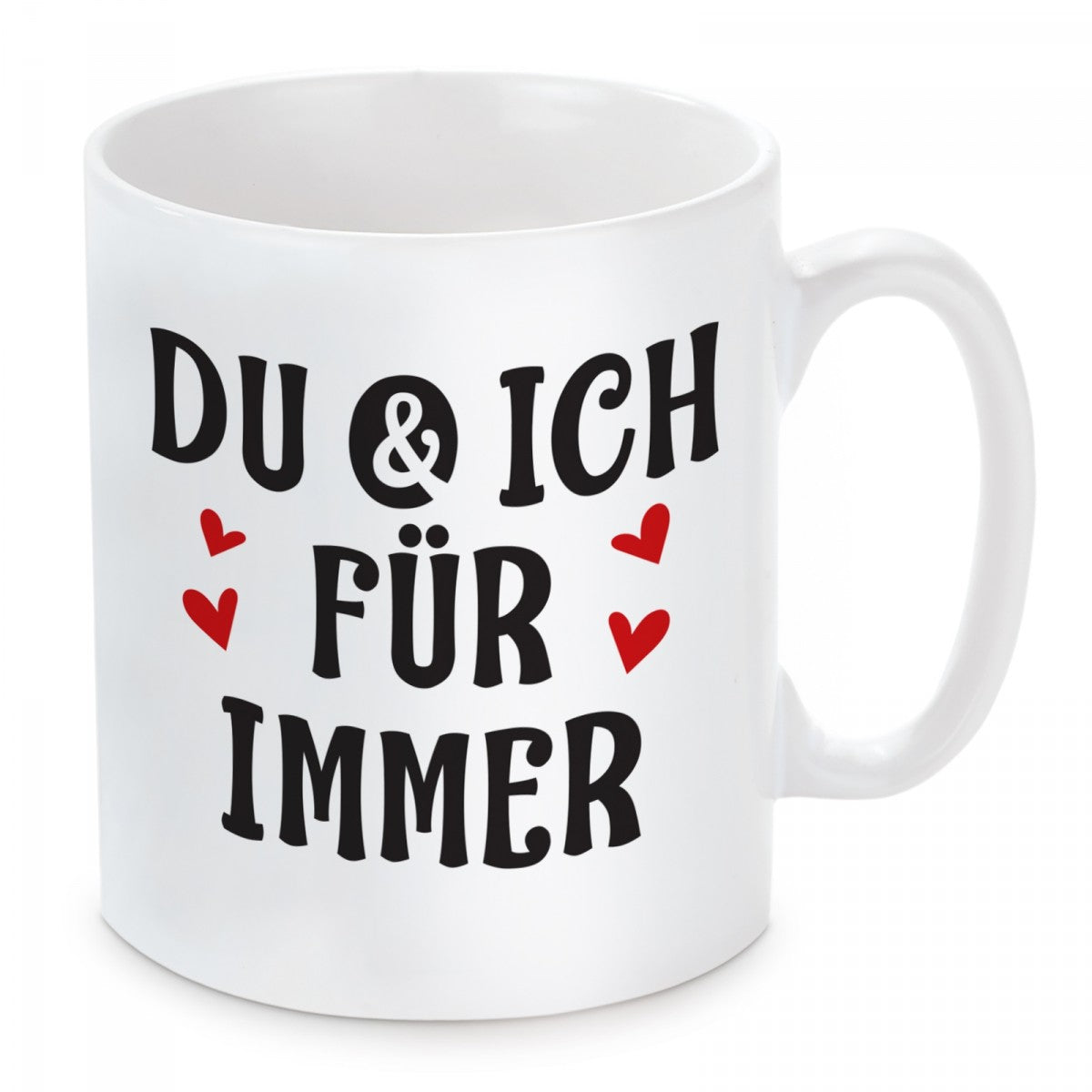 Tasse mit Motiv - DU & ICH FÜR IMMER