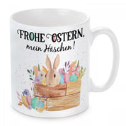 Tasse mit Motiv - Frohe Ostern, mein Häschen!